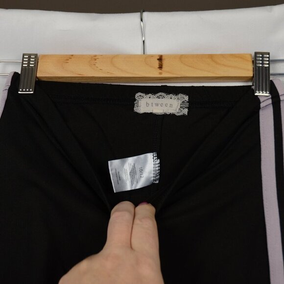 Btween Joggers with Pink Stripe Size 10/12 (Kids) - Picture 3 of 5